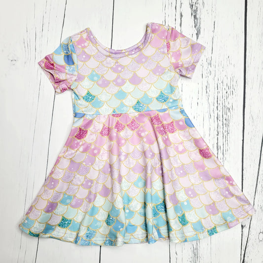 Pastel Scales Dress