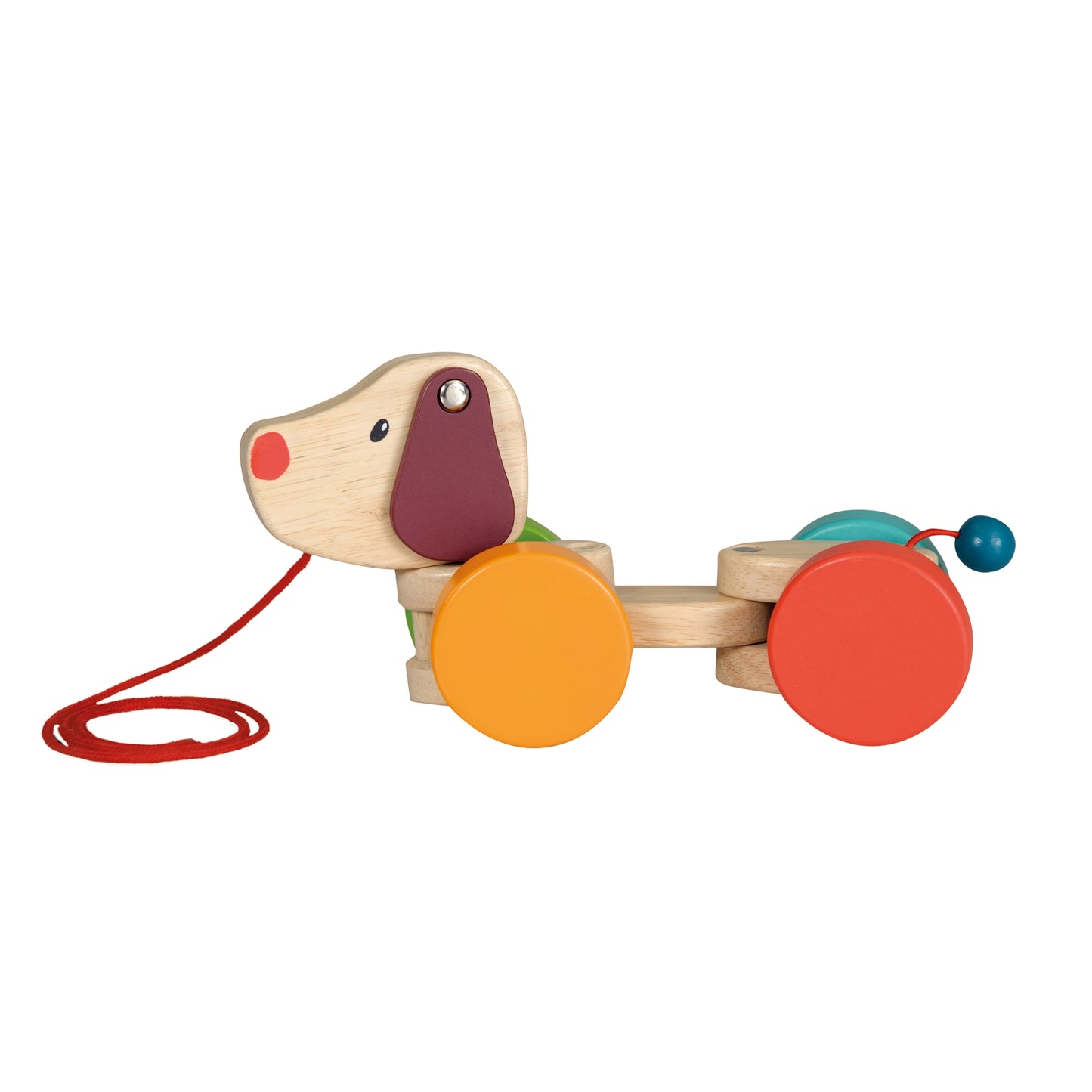 Egmont Toys - Wooden Pull Along Dog