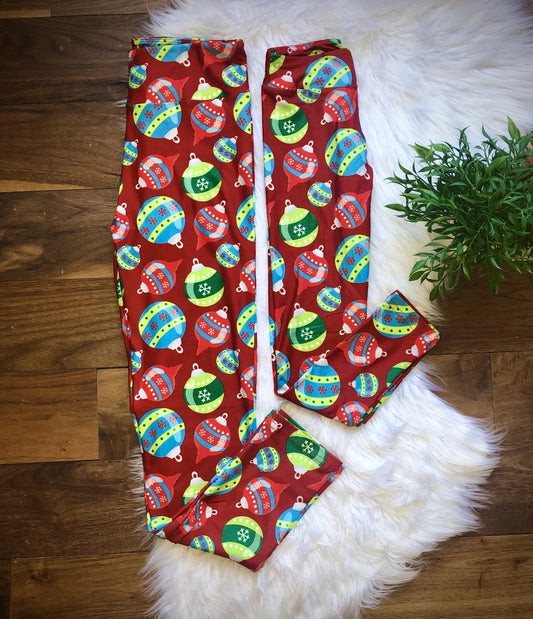 Addy Cole - Christmas Ornaments - Leggings