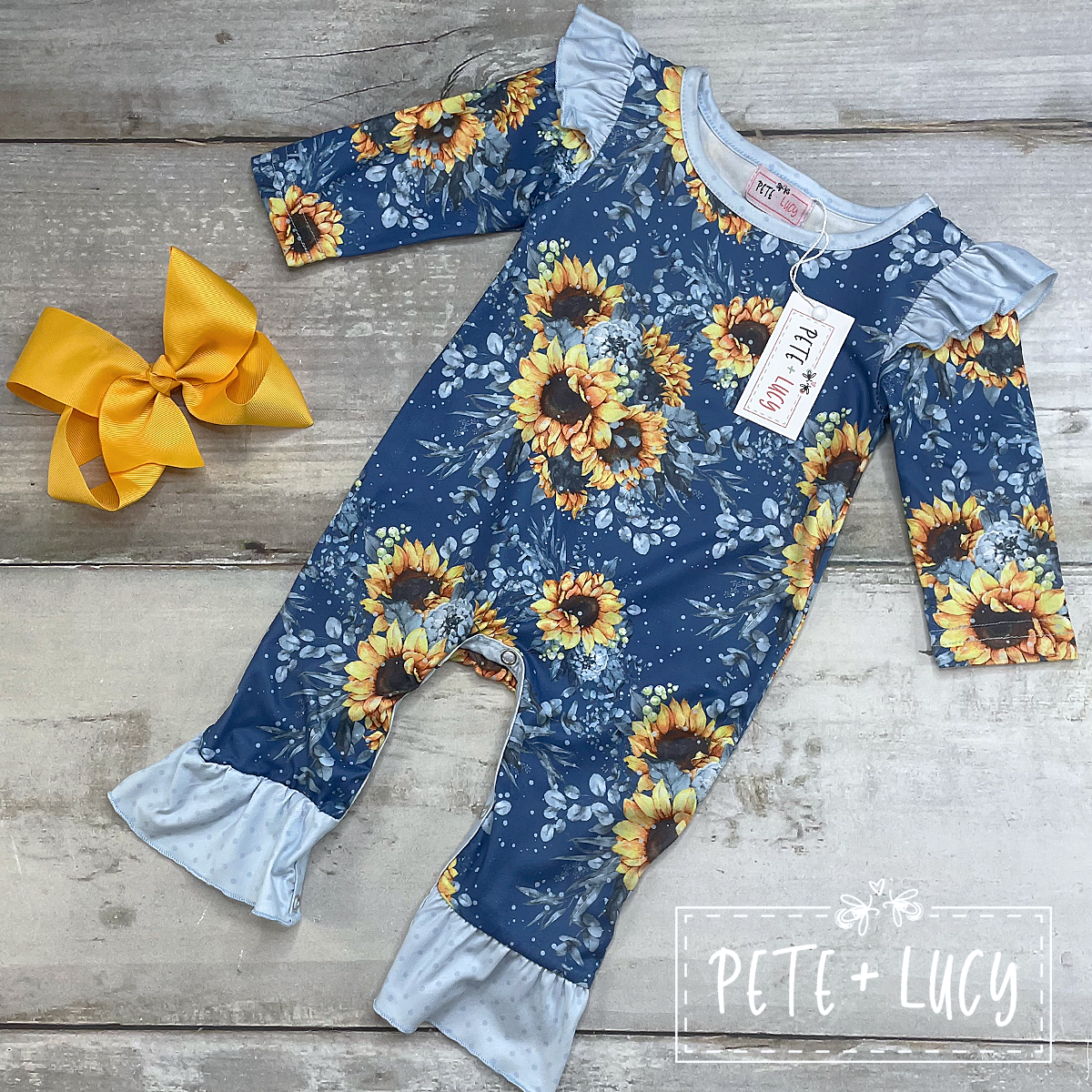 Sunflower Sweetness - Romper