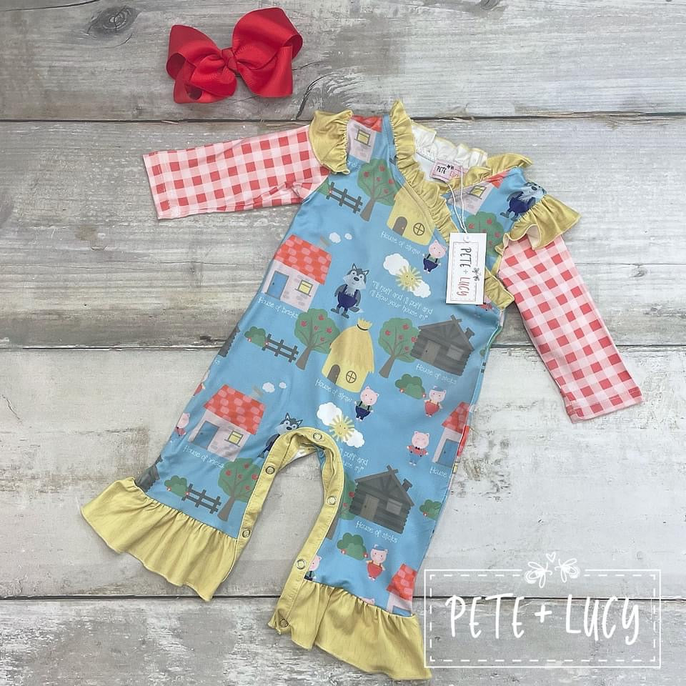 3 Little Pigs - Romper