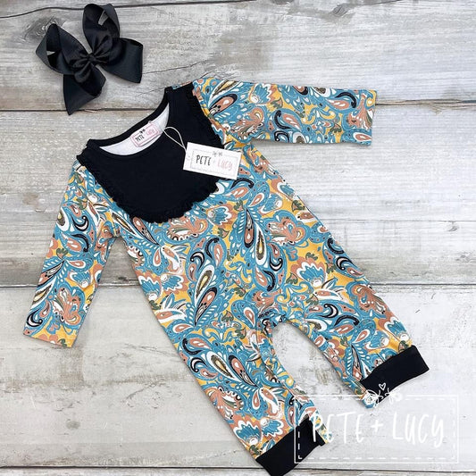 Paisley Swirl - Romper