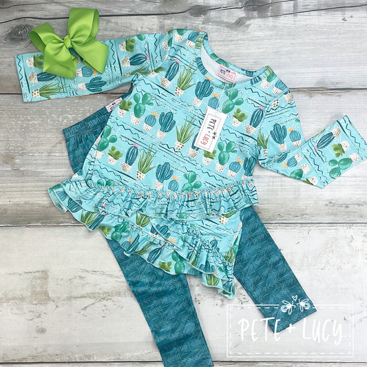 Prickly but Cute - Pants Set