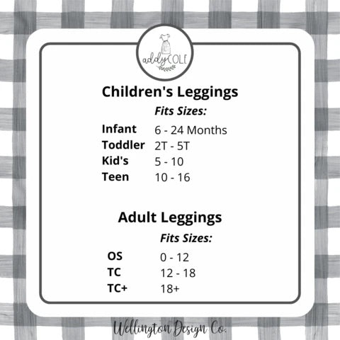 Addy Cole - Farmhouse Snowflake - Leggings