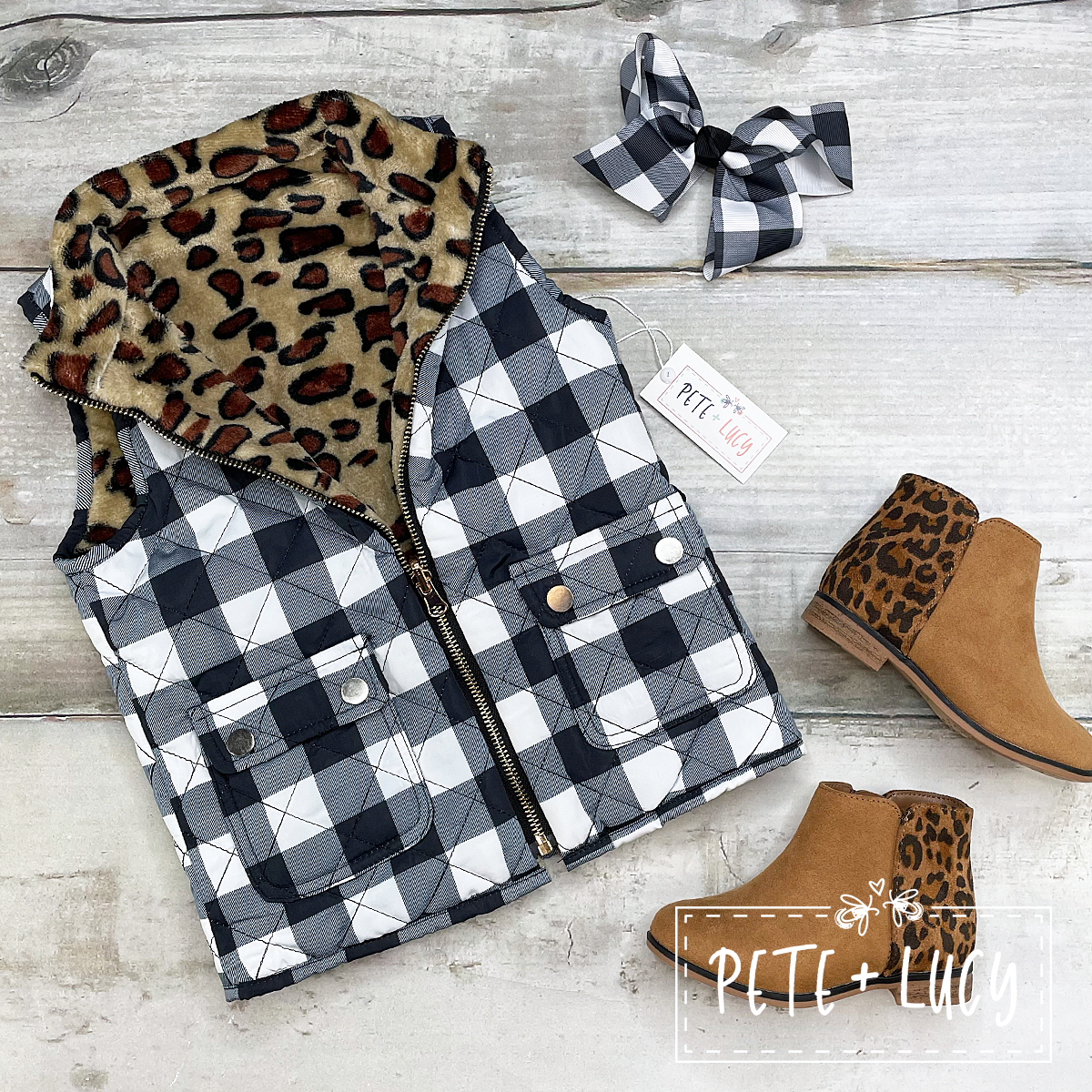 Wild about Plaid - Vest